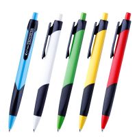 5Pcs/set Press Ball Pen Roller Ball Pen 0.7mm Ballpoint Pen for Students Stationery Office School Supplies Pens