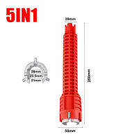 [ขายดี] 5/8 In 1 Multifunction Flume ประแจก๊อกน้ำอ่างล้างหน้าอุปกรณ์ประปาภาษาอังกฤษ Key ซ่อมเครื่องมือประแจโถส้วมห้องน้ำประแจ