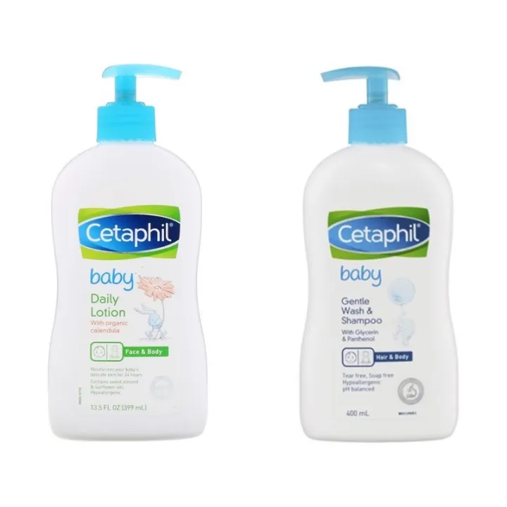 Cetaphil Baby Moisturizing lotion and shampoo 400ml Shampoos for dog Lazada PH