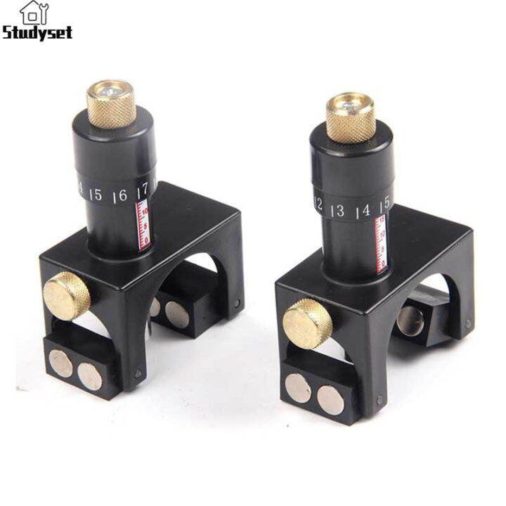 Studyset 2pcs Jointer Planer Knife Setting Jig Adjustment Tool Steel Precise Planer Positioning