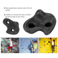 「แคมป์ปิ้ง」 10PCS พลาสติก Textured Rock Climbing Stone Rocks Wall Stones Kids Assorted Kit Bolt