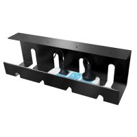 Wire Organizer Cable Management Tray Cord Storage Under Desk Keep Tidy Office Home With Screws Raceway Iron Large Capacity