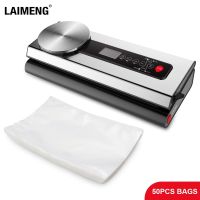 LAIMENG Stainless Steel Champagne Sealer Machine With Food Vacuum Bag 100pcs bags Packaging For Vacuum Sealer S182