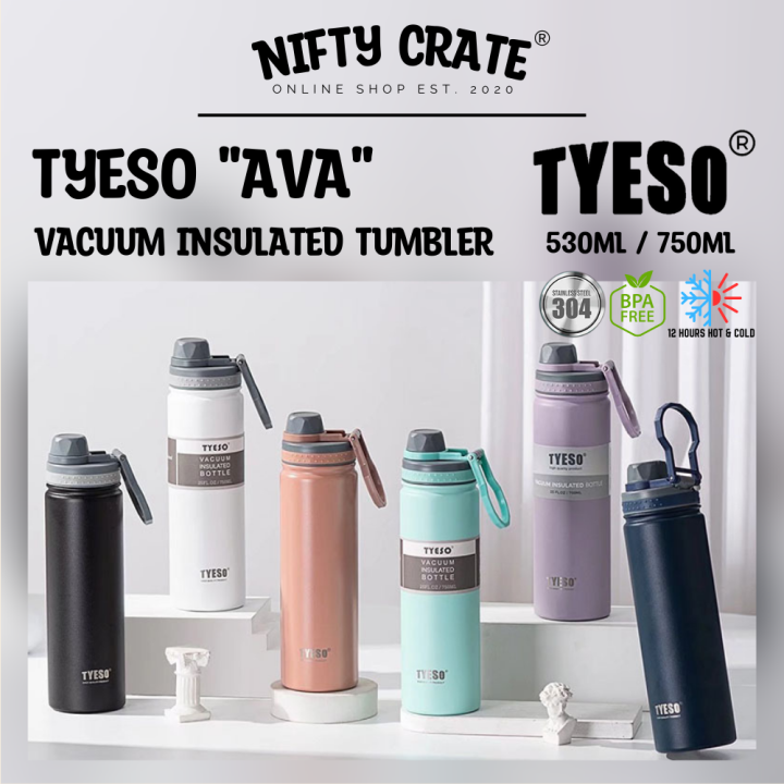 Original Tyeso “AVA” Vacuum Insulated Tumbler/ Hot and Cold Drinkware