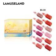 Lamuseland 12 Colors Cute Mini Velvet Moisture Lip Gloss LA0005-07