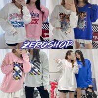 Zero SHOP? พร้อมส่ง? (Zero-DX-6237/6239/6241/6254) เสื้อสเวตเตอร์ คอกลม​แขนยาว ลายการ์ตูน ผ้านิ่มลายน่ารักใส่สบายมาก  -N 10