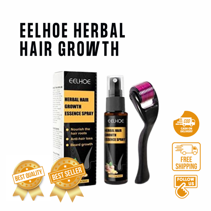 EELHOE Herbal Hair Growth Essence Spray 30ML | Lazada PH