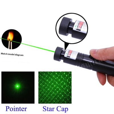 ✒◕✧ Hot Sale Laser Pen Adjustable Starry Head Burning Match Lazer High Power Laser Level Pointer Green Laser Pointer Pen 10000m