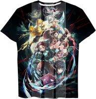 Anime T-Shirt 3D Print Short Japanese Anime Men for Women Cotta