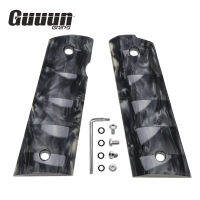 Guuun 1911 (พ.ศ. 2454)  Magwell Grips เรซินมุกสังเคราะห์ขัดเงาสูงสไตล์ไม้ไผ่