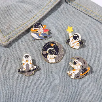 Astronaut Rabbit Bear - Brooch Cute Enamel Backpack Pins, Funny Enamel Pins  Cool Button Pins Aesthetic Brooch Lapel Pins For Backpacks, Jackets, Hats