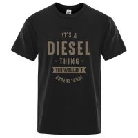 Vintage Men Casual Summer Unique Fashion Hip Hop Oversized T-shirt Individuality Diesel T-shirt Graphic Tees Short Sleeve Tops