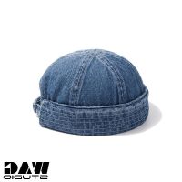 COD DSFGERRTYTRRE WAG Hat Ready Stock Vintage Denim Mikihat Sailor Cap Men Women Hip Hop Brimless Docker Hat Topi Kopiah Viral Lelaki Perempuan