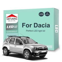 LED ภายในหลอดไฟชุดสำหรับ Dacia แปรง Sandero Jogger Lodgy Dokker โลแกนฤดูใบไม้ผลิรถในร่มอ่านโดมลำต้นโคมไฟ C An BUS