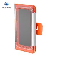 Phone Holder Bathroom Waterproof Home Wall Phone Case Stand Box Self adhesive Touch Screen Phone Shell Shower Sealing Storage