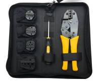 ZEN ชุดคีมย้ำหางปลา สลิปต่อสาย แบบเปลี่ยนหัวได้ 5 แบบ CRIMPING PLIERS KIT ของแท้ พร้อมส่งจาก BKK