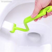 ✸ Thickening Toilet Brush Bending Handle Cleaning Brush V Shape S Brush For toilet Bathroom Plastic Brush bathroom accessories