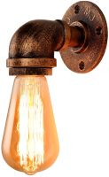 Vintage industrial 2 pack bronze color Loft steampunk water retro wall lamp E27 light living room bedroom bar restaurant