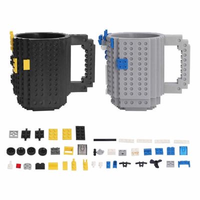 Building Blocks Cups Hand Washable Build On Brick Coffee Mug for Kids for Party