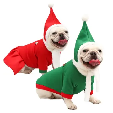 Cute dog christmas outfits sale