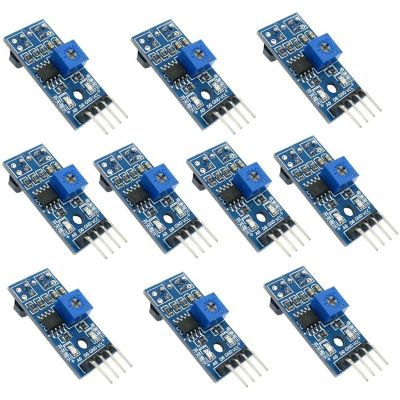 10PCS TCRT5000 Infrared Reflective Sensor Module IR Barrier Line Track Photoelectric Switch for Smart Car Robot