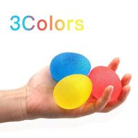 Abloom เซ็ต ลูกบอลเจล บริหารมือ แรงบีบ 3 ระดับ 3 ชิ้น (สีชมพู/เหลือง/ฟ้า) Silicone Ball for Hand Exerciser (Set of 3 pcs)