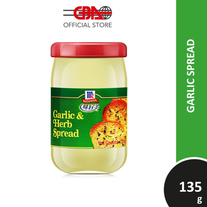 McCormick Garlic & Herbs Spread 135ml Lazada