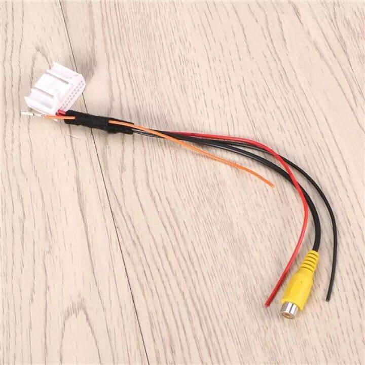 24 Pin Reverse Parking Camera Harness Rear View Connector for Toyota ...