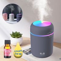 เครื่องพ่นไอน้ำ Aroma Diffuser เครื่องฟอกอากาศ เครื่องพ่น เครื่องเพิ่มความชื้นในอากาศ LED Humidifier Home Office Car 01