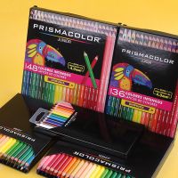 Prismacolor ดินสอชุดดินสอวาดเขียนสีน้ำมัน12/24/36/48สีสำหรับนักเรียนโรงเรียนสเก็ตช์ดินสอสีอุปกรณ์ศิลปะ