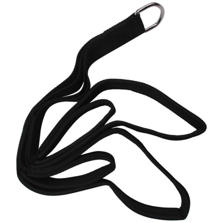 Cable Attachment. 28.7 Inch & 22 Inch Two Lengths Built in 1 Pull Down Rope. Triceps Extension