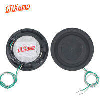 GHXAMP 1.5นิ้ว8OHM 6วัตต์เต็มรูปแบบลำโพงบางเฉียบหน่วยสก์ท็อปเบสสั่นสะเทือนไดอะแฟรม2ชิ้น