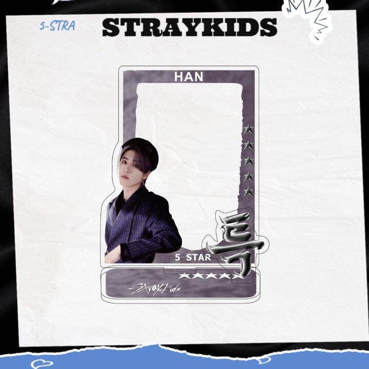 straykids-acrylic-stand-figure-5-star-picture-frame-photocard-store-sign-display