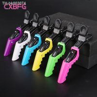 ✺ 10Pcs Crocodile Hair Clips Seamless Hairdressing Clamps Claws Section Alligator Hairpin Barber Accessories Salon Styling Tools