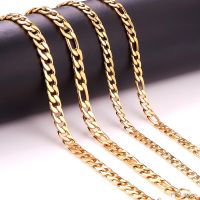 【DT】hot！ Kpop Cuban Figaro Punk Chain Necklace Men/Women Chains Hiphop Fashion Gothic Jewelry Collier