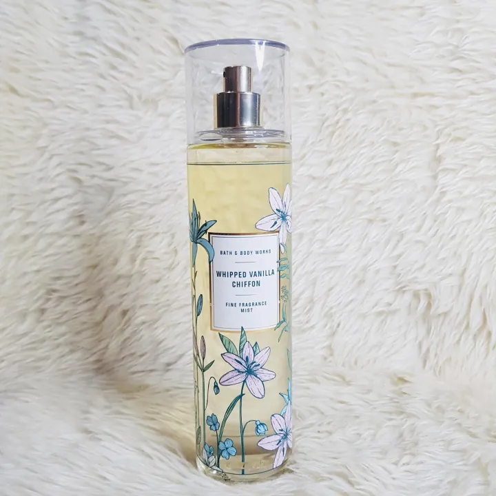 Authentic Bath & Body Works Whipped Vanilla Chiffon Fragrance Mist