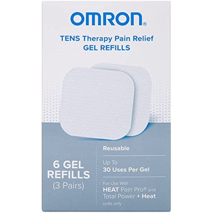 OMRON Tens Unit Gel Pads (6 gel refills (3 pairs) | Lazada