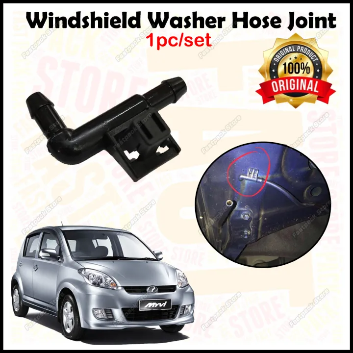 For Perodua Myvi Windshield Washer Hose Wiper Joint Clip Genuine Part
