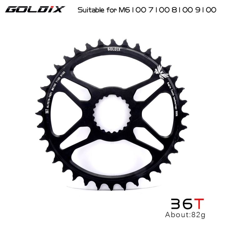 goldix-ใบจานหน้าเดี่ยว-12s-สำหรับ-shimano-direct-mount-รองรับรุ่น-deore-slx-xt-m6100-m7100-m8100-m9100-ไม่รวมขาจาน