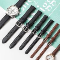 ❀❀ leather watch strap Korean version simple high-end soft breathable waterproof unisex 8mm female