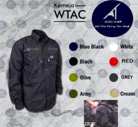 Atjin Original-Kemeja Wtac Lapangan Lengan Panjang  PDL Tactical Bahan Ribstop Tornado Anti berbulu / Kemeja Tactical warrior