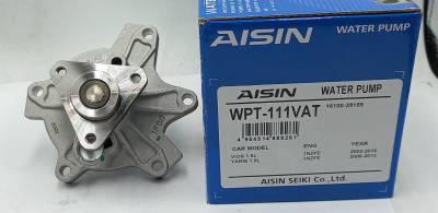 ปั้มน้ำ TOYOTA VIOS / YARIS วีออส-ยาริส ปี 2003 - 2013 (1NZ) ยี่ห้อ  AISIN ( WPT-111VAT )