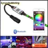 SYRUPSHADDOCKING มินิ มีประโยชน์ DC 5-24V ฉลาด ไร้สาย อะแดปเตอร์ แถบไฟ LED ตัวควบคุม RGB บลูทู ธ