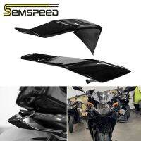 SEMSPEED For Suzuki GSXR250 GSX250R Motorcycle Left Right Front Pneumatic Fairing Wing Tip Cover Protector 2016-2023 ABS Plastic