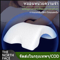 หมอนหน่วยความจำ Pressure Free Memory Pillow หมอนคู่ โครงกระดูกโค้ง หมอนขา หมอนพักกลางวัน หมอนรองหลังเก้าอี้ทำงาน เมมโมรี่โฟม พิงหลัง รีบาวด์ช้า