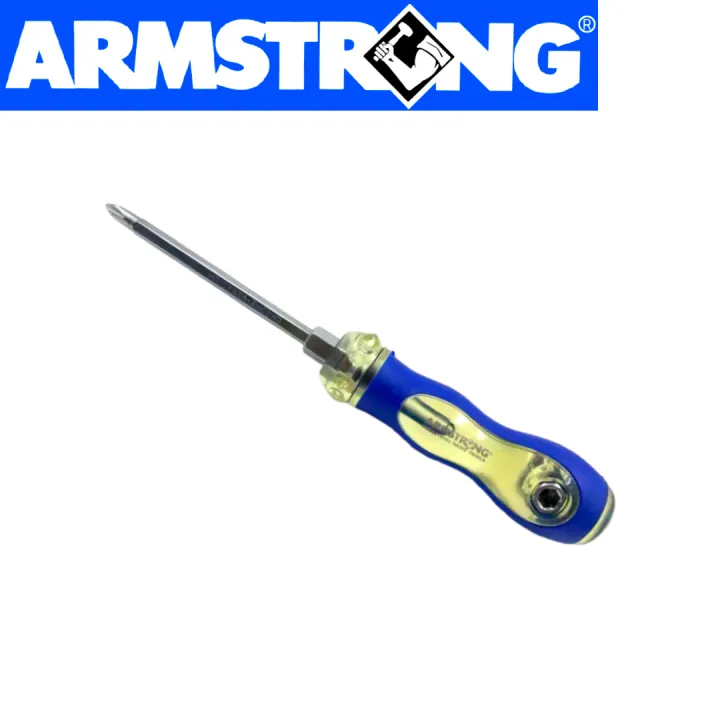 ARMSTRONG Variable screwdriver, retractable adjustment function, dual