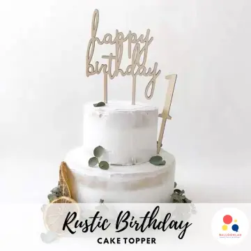 Customised Acrylic Cake Topper Singapore - Birthday / Baby Full