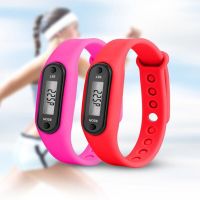 Sport Smart Wrist Watch Bracelet LCD Display Fitness Gauge Step Tracker Digital Pedometer Run Walking Calorie Counter  Pedometers