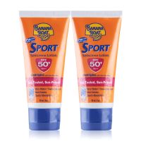 (Best Seller) [แพ็คคู่] Banana Boat Sport Sunscreen Lotion SPF50+/PA+++ [90mlx2pcs]. ( ครีมกันแดด Sunscreen )