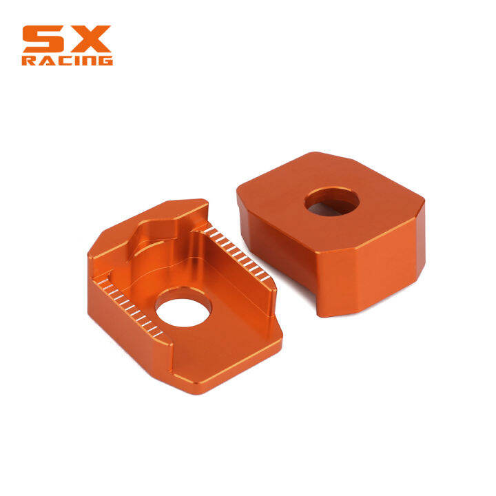 รถจักรยานยนต์-cnc-ด้านหลังปรับโซ่เพลาสำหรับ-ktm-sx65-sx-65-1998-1999-2000-2001-2002-2003-2004-2005-2006-2007-2008-2015